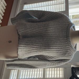 Cozy Gray Women's Crew Neck Sweater Gillian Stevens Parker